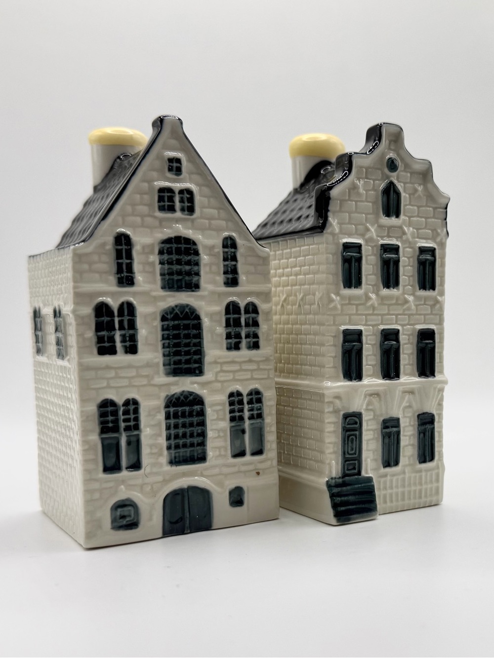 KLM Canal Houses #37 #45 Blue Delft Bols Dutch Amsterdam - Picture 6 of 9